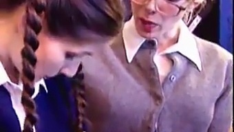 Young Teacher And Student Explore Lesbian Desires In Steamy Video