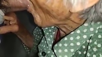Older Chinese Woman'S Intimate Encounter With Younger Partner