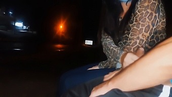 I Take A Dangerous Gamble By Exposing My Penis To This Woman Waiting At The Bus Stop, Wondering How She Will Respond