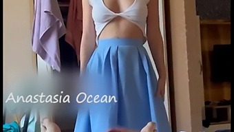 His Step Sister Was Picking Out Clothes When He Revealed His Penis And Began To Pleasure Himself