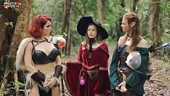 Frumoasa Fată Elf În Aventură Porno D&D