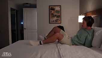 Role Play At A Hotel Room Results In A Steamy Scene.