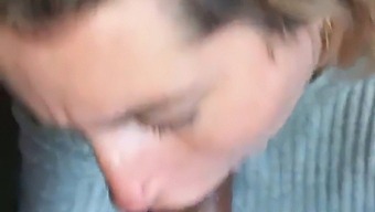Amateur Slut Gives Deepthroat And Receives Cum Inside